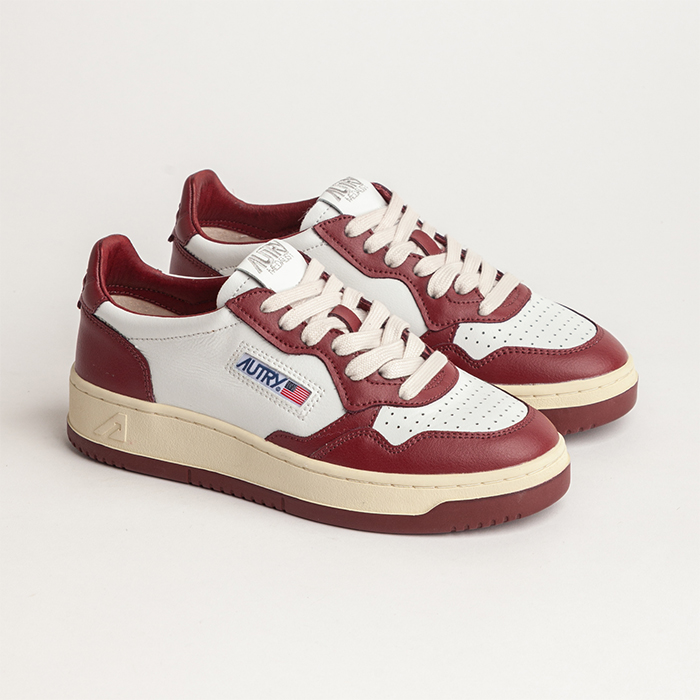 MEDALIST SNEAKERS WB (LEATHER/LEATHER) WINE WB35