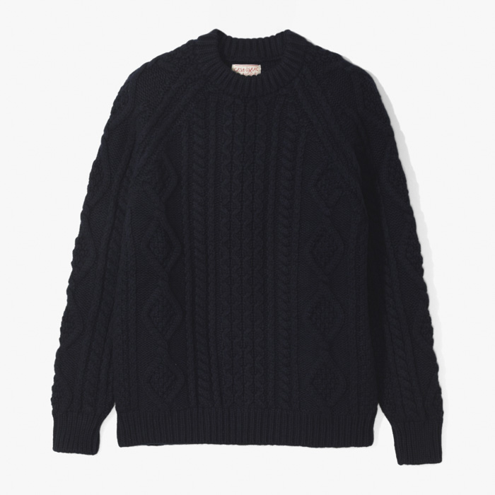 STEVE CREWNECK KNITWEAR NAVY