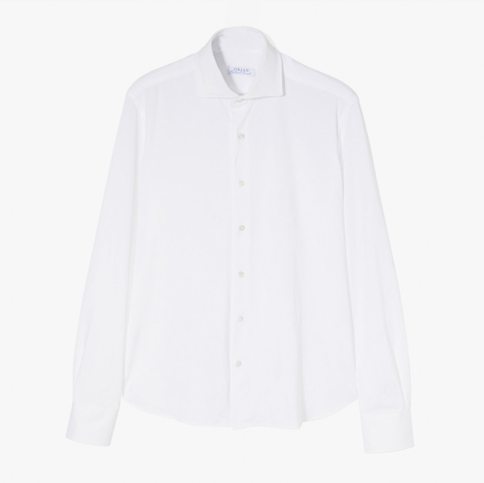 ACTIVE SLIM SHIRT (SOLID) WHITE