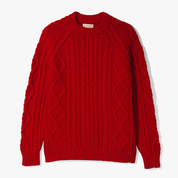 STEVE CREWNECK KNITWEAR RED