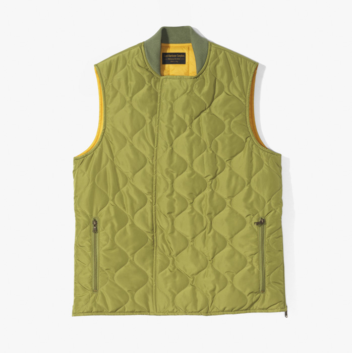 POTSIE 303 SPORT VEST (2 SIZE ZIP) KHAKI