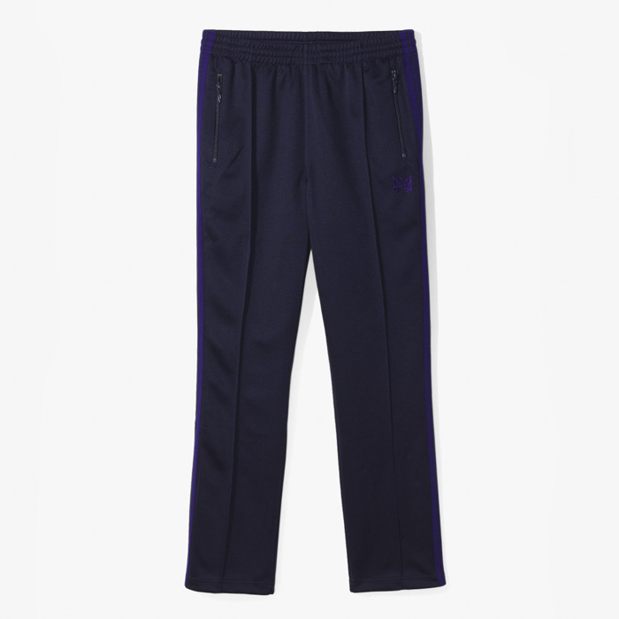 NARROW TRACK PANT (POLY SMOOTH) NAVY