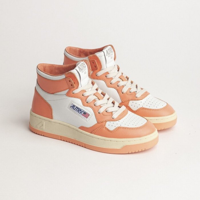 MEDALIST MID SNEAKERS WB (LEATHER/LEATHER) PEACH WB34 MID
