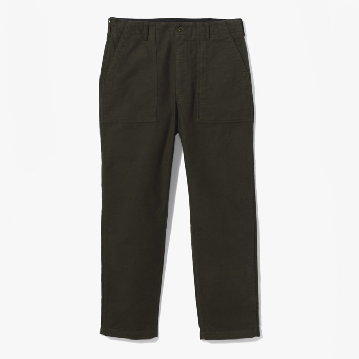 FATIGUE PANT (COTTON MOLESKIN) OLIVE