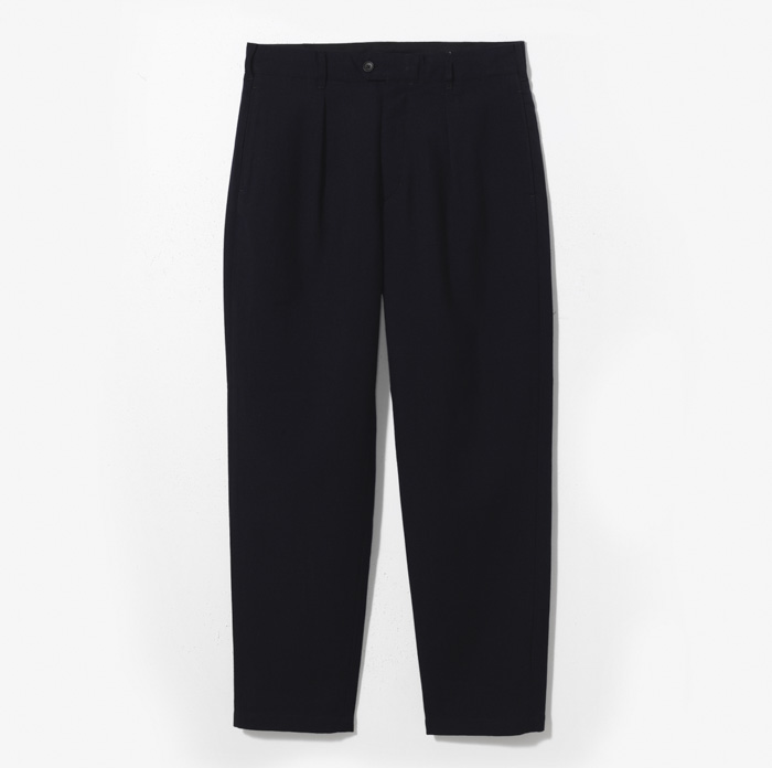 CARLYLE PANT (WOOL UNIFORM SERGE) DARK NAVY