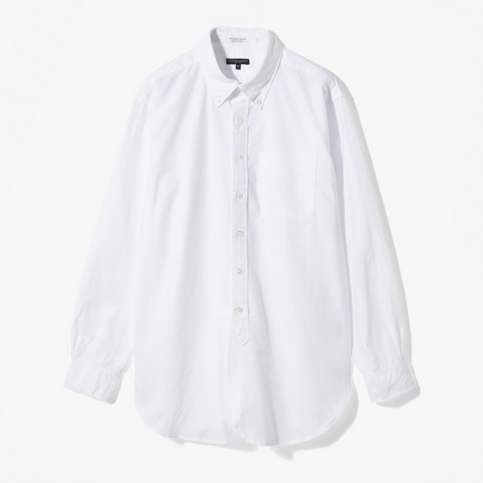 19 CENTURY BD SHIRT (COTTON OXFORD) WHITE