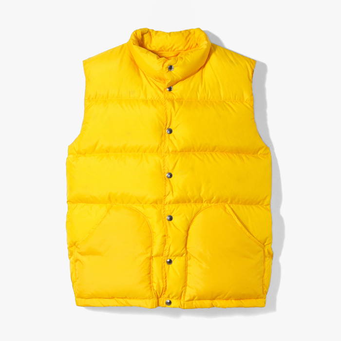 BATTEN-DOWN VEST V.2 (WATER-REPELLENT RIPSTOP) YELLOW