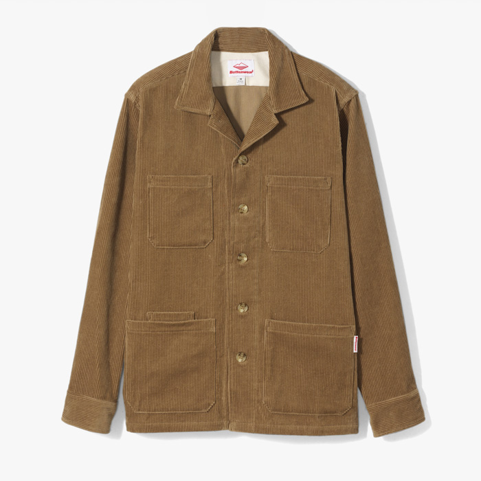 FIVE POCKET CANYON SHIRT (8-WALE CORDUROY) BROWN