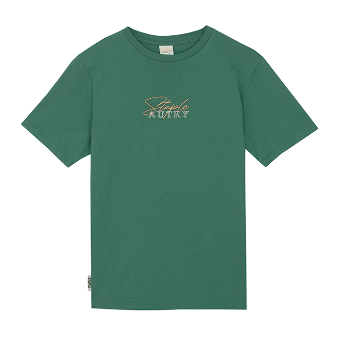 AUTRY X STAPLE T-SHIRT GREEN