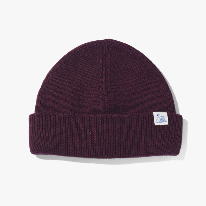 WATCH CAP (MERINO WOOL CLASSIC FIT) BURGUNDY