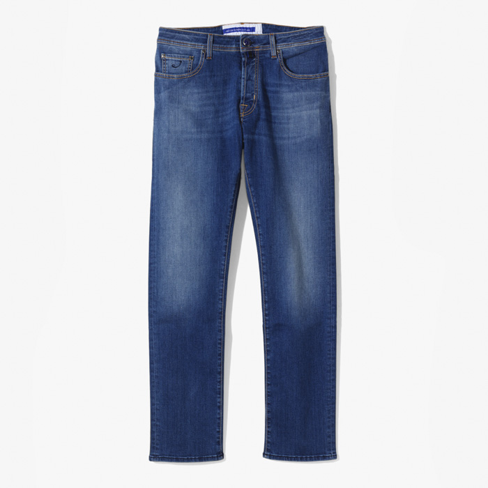 PANT 5 PKT REGULAR SLIM FIT BARD WASHED BLUE