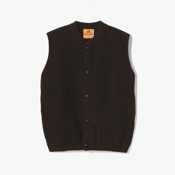 SKIPPER VEST BROWN