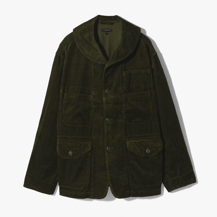 MAINE GUIDE JACKET (COTTON 8W CORDUROY) OLIVE