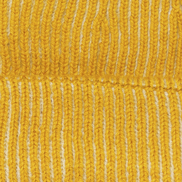 KNIT BEANIE (VANISE) YELLOW