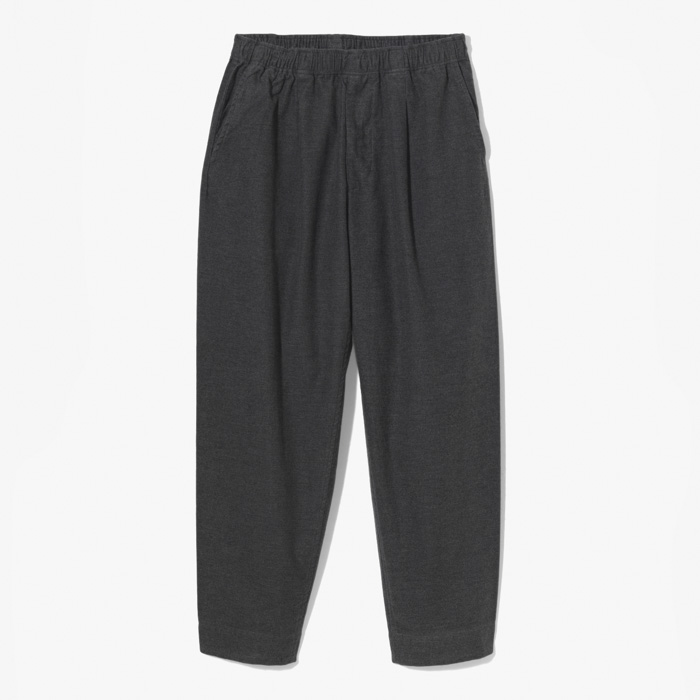 FLANNEL ODU PANTS (COTTON CCY BRUSHED FLANNEL) CHARCOAL GRAY