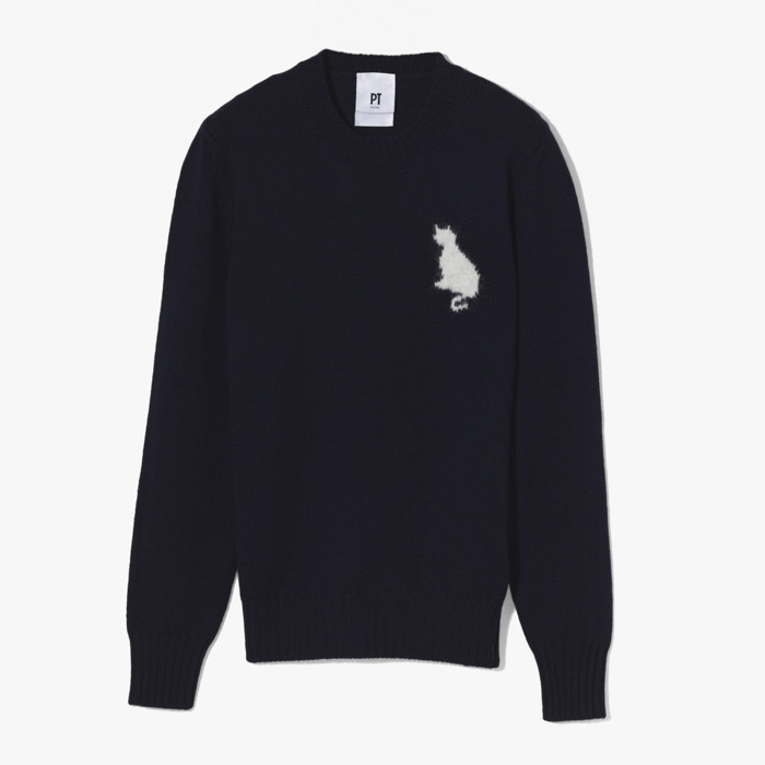 CREWNECK KNITWEAR NAVY