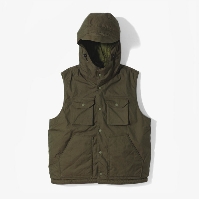 FIELD VEST (CP WEATHER POPLIN) OLIVE