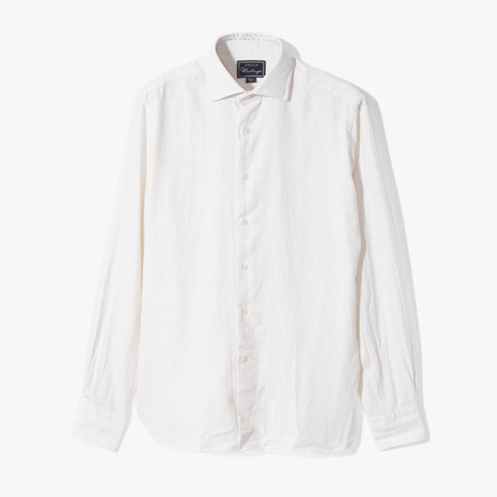 VINTAGE SLIM SHIRT (SOLID) WHITE