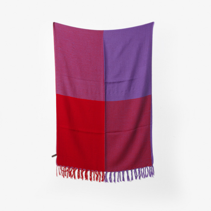 2.0 SCARF (CASHMERE SILK) RED