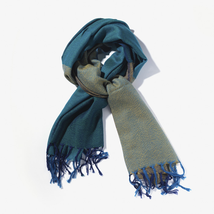 2.0 SCARF (CASHMERE SILK) BROWN