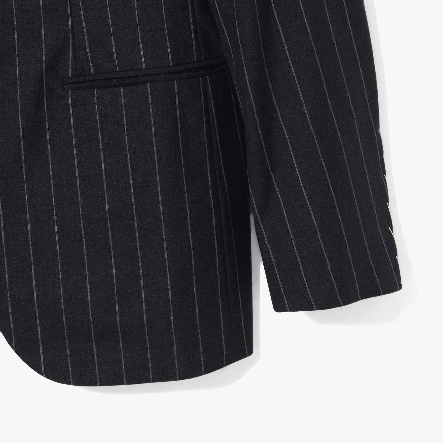 AIDA SUIT (CHALK STRIPE) DARK GRAY