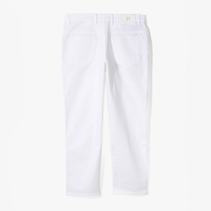 REBEL DENIM PANTS (SUPERWHITE STRETCH DENIM 11oz) WHITE