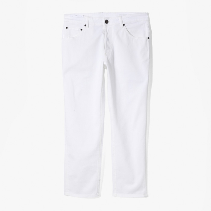 REBEL DENIM PANTS (SUPERWHITE STRETCH DENIM 11oz) WHITE