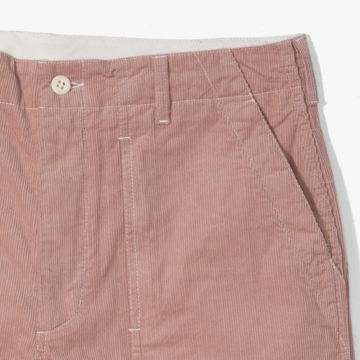 FATIGUE SHORT (14W CORDUROY) PINK