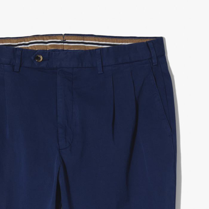 NEW SLIM FIT 2PLEATS BLUE