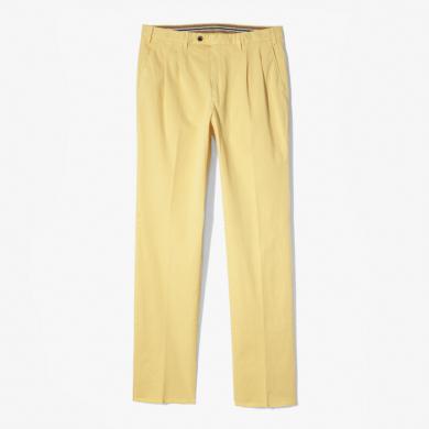 NEW SLIM FIT 2PLEATS YELLOW