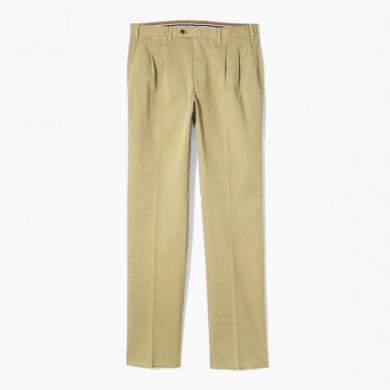 NEW SLIM FIT 2PLEATS BEIGE