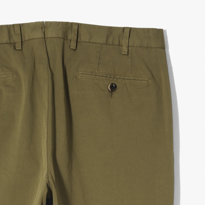 NEW SLIM FIT 2PLEATS KHAKI