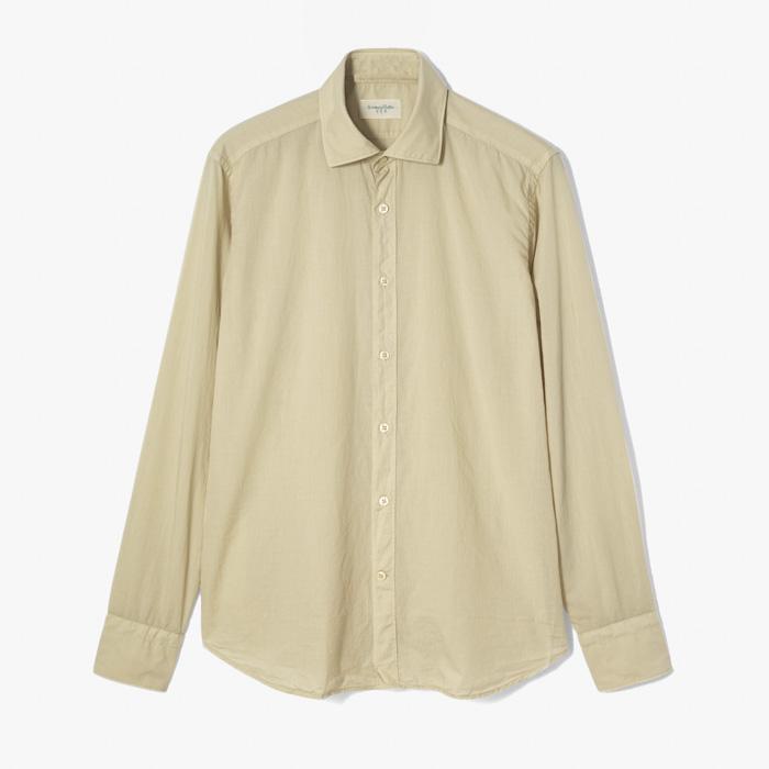 MENS SHIRTS (OVERDYED) BEIGE