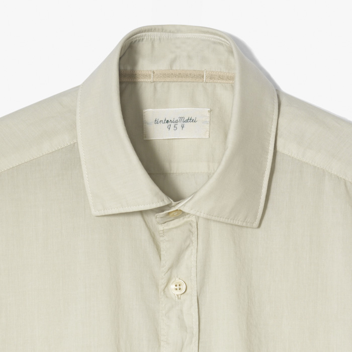 MENS SHIRTS (OVERDYED) LIGHT BEIGE