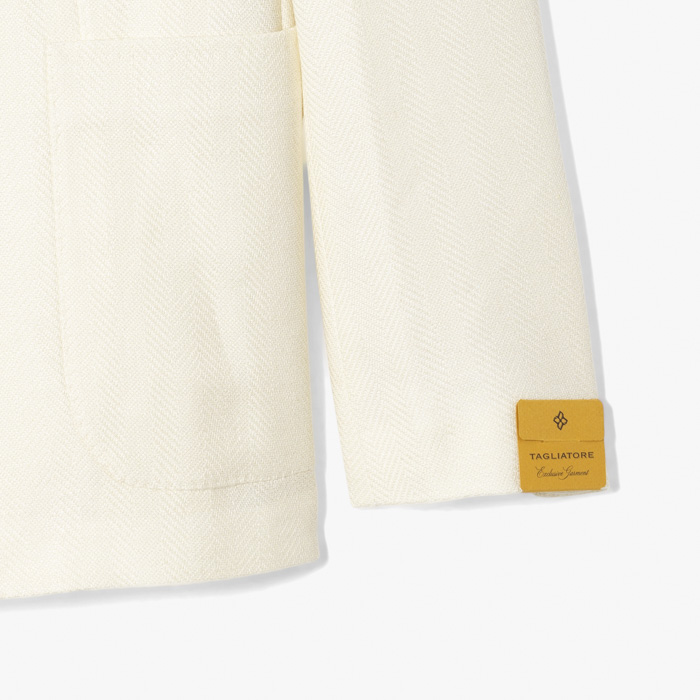 CLASSIC JACKET (COTTON LINEN) WHITE