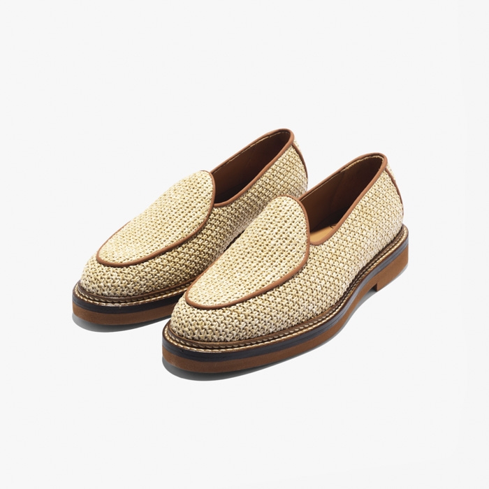 LEX RAFFIA LOAFER NATURAL