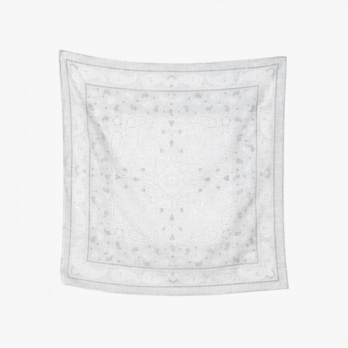 COTTON BANDANA GRAY