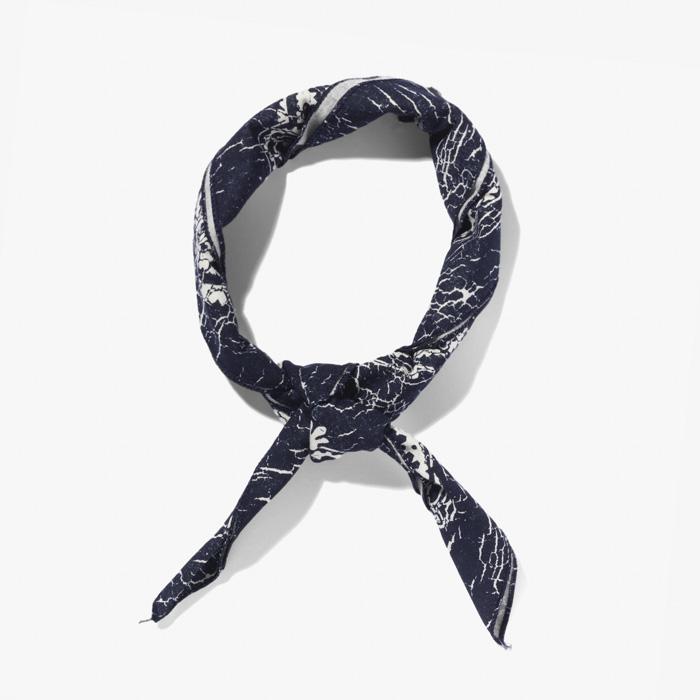 PAISLEY BANDANNA (RUSTIC) NAVY