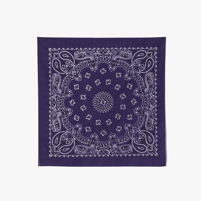 PAISLEY BANDANNA PURPLE