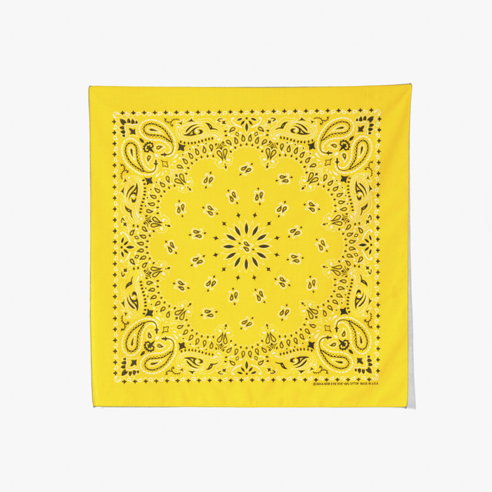 PAISLEY BANDANNA YELLOW