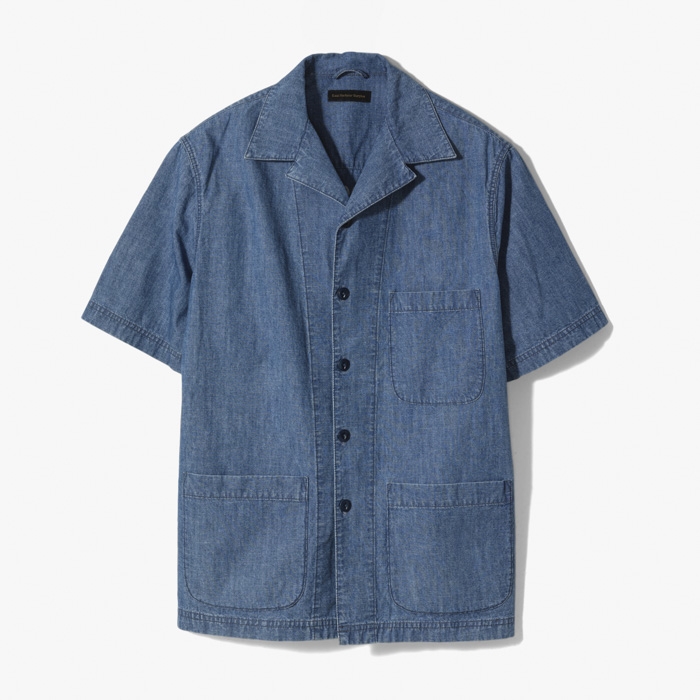 ALBUQUERQUE 315/E SHIRT JACKET WASHED BLUE