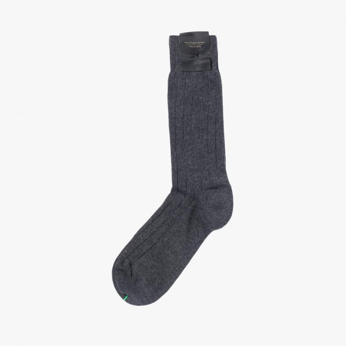 MEN SHORT SOCKS(BOSTON) DARK GRAY