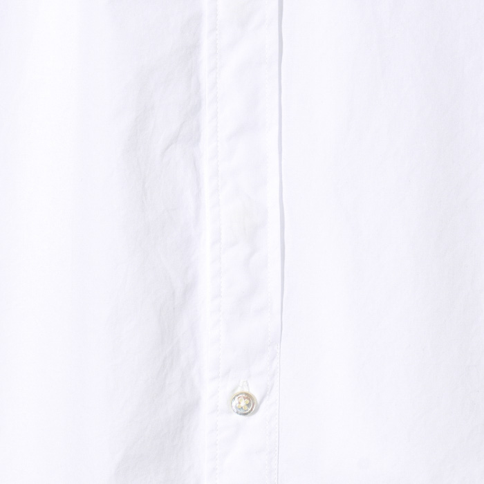 ROUNDED COLLAR SHIRT(100s 2Ply BROAD CLOTH) WHITE
