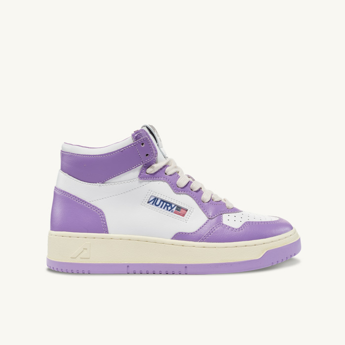 MEDALIST MID SNEAKERS WB (LEATHER/LEATHER) LAVENDER WB43 MID