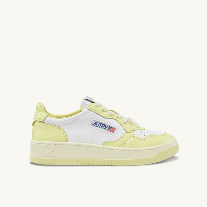 MEDALIST SNEAKERS WB (LEATHER/LEATHER) LIGHT YELLOW WB36