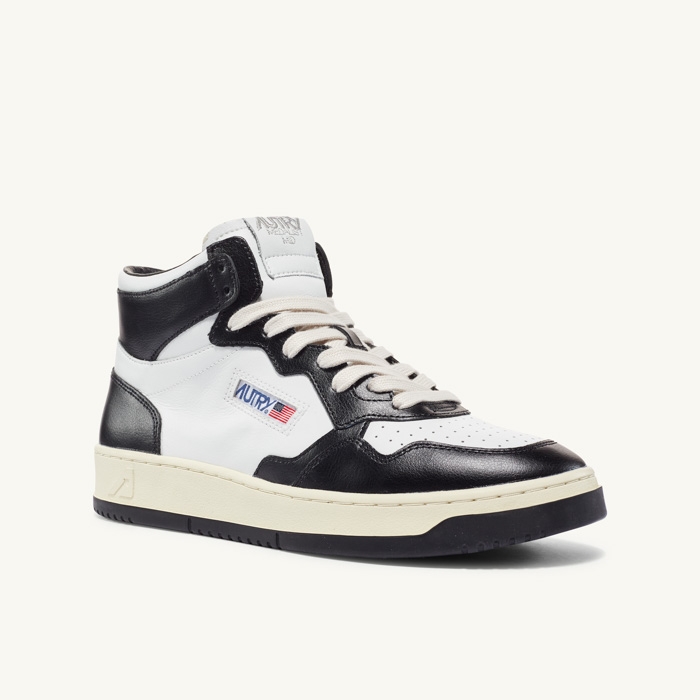 MEDALIST MID SNEAKERS WB (LEATHER/LEATHER) BLACK WB01 MID