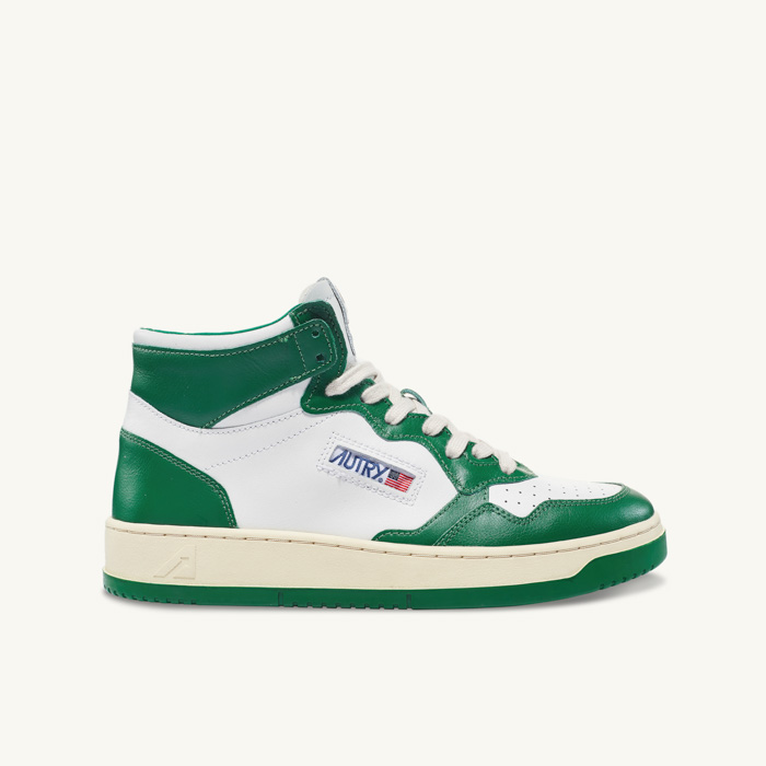 MEDALIST MID SNEAKERS WB (LEATHER/LEATHER) GREEN WB03 MID