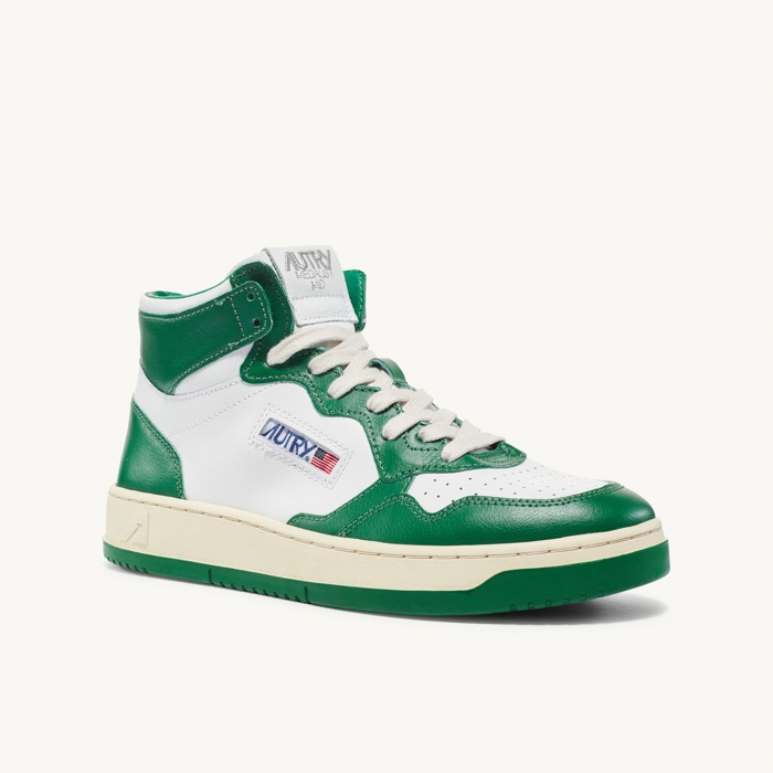 MEDALIST MID SNEAKERS WB (LEATHER/LEATHER) GREEN WB03 MID