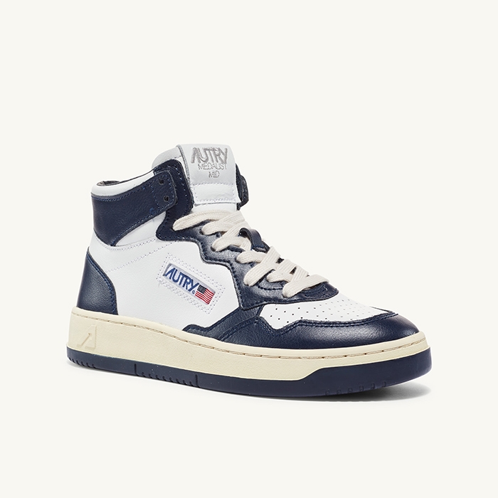 MEDALIST MID SNEAKERS WB (LEATHER/LEATHER) NAVY WB04 MID