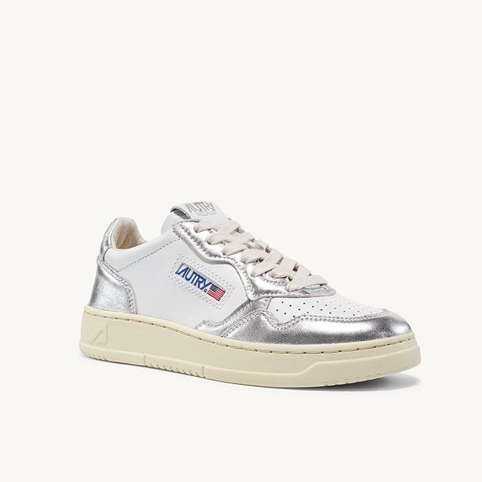 MEDALIST LOW SNEAKERS WB SILVER WB18